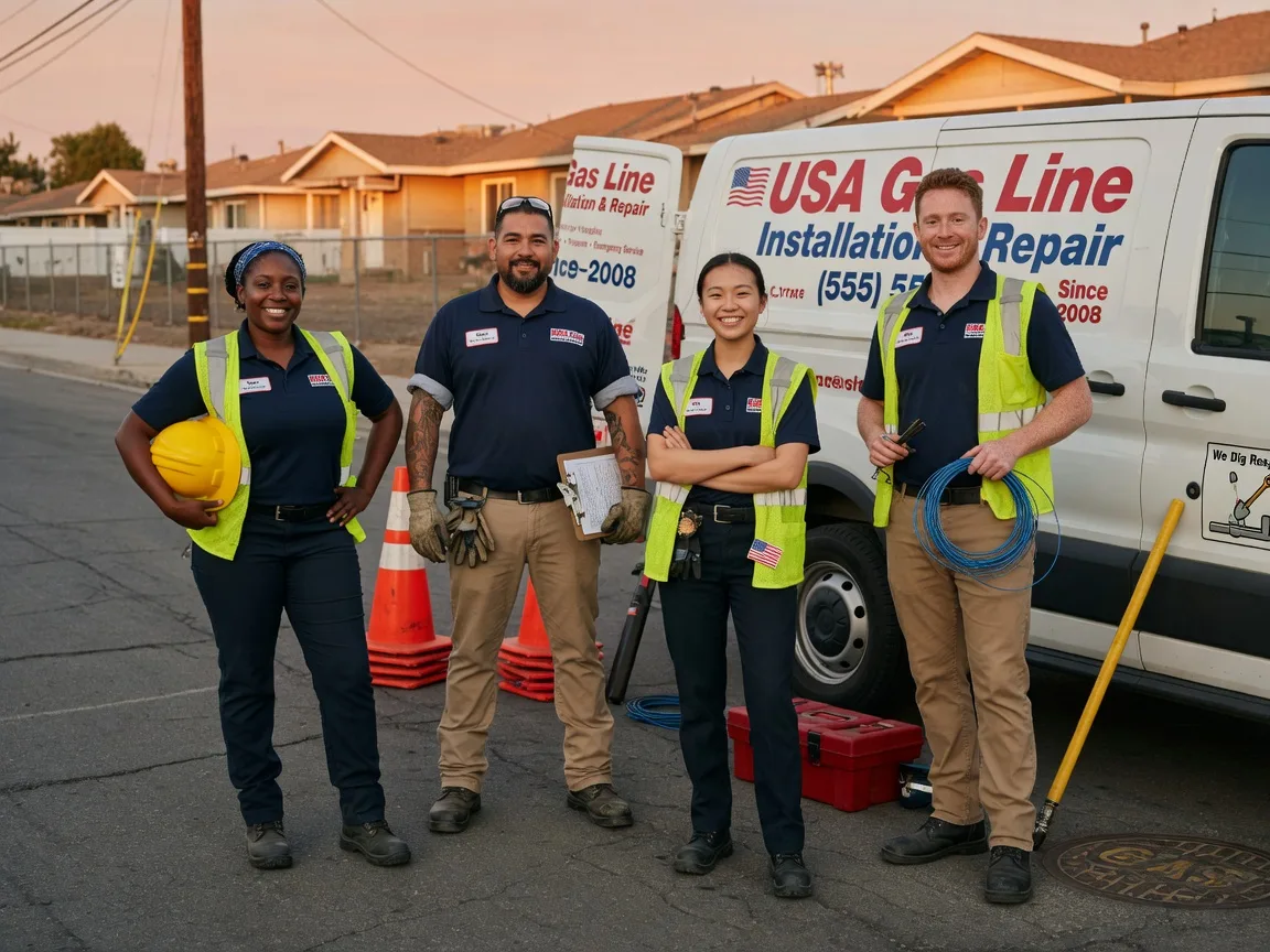 Gas Line Installation company in Hays, NC